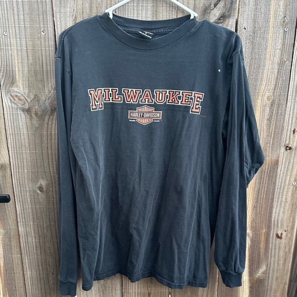 Harley-Davidson Other - Harley-Davidson Men's Milwaukee Long Sleeve Tee Size medium